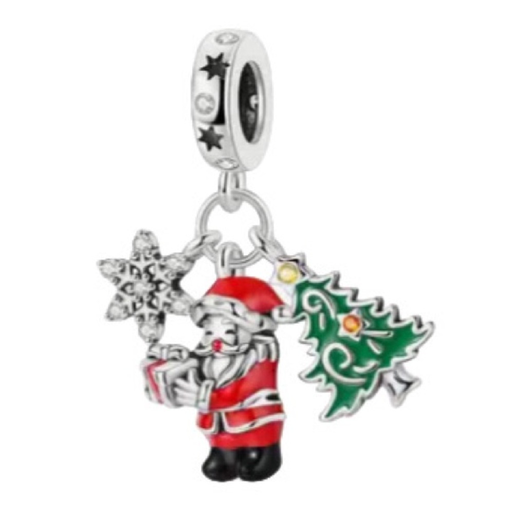 Christmas Collection Santa Charm Pandora Style